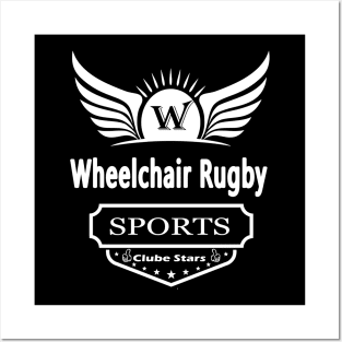 Wheelchair Rugby Posters and Art